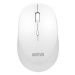 Marvo Myš WM103WH, 1600DPI, 2.4 [GHz], optika, 4tl., bezdrátová, bílá, 1 ks AA, kancelářská, tic