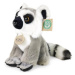 Plyšový lemur sedící 18 cm ECO-FRIENDLY