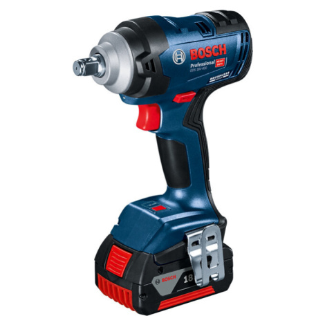 BOSCH GDS 18V-400 (2x5Ah) 18V 1/2" aku rázový utahovák 400 Nm HEAVY DUTY