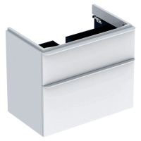 Koupelnová skříňka pod umyvadlo Geberit Smyle Square 73,4x62x47 cm bílá 500.353.00.1