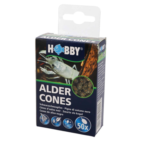 Hobby olšová šiška Alder Cones, 50 ks Hobby Aquaristik