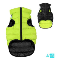 AiryVest bunda pro psy zelená/černá XS 22