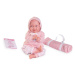 Antonio Juan 81380 Můj první REBORN MARTINA - realistická panenka miminko s měkkým látkovým těle