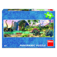 Puzzle Dinosauři u jezera 150 dílků panoramic - Dino