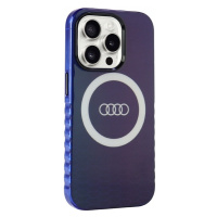 Pouzdro Audi kryt Big Logo obal MagSafe zadní kryt case pro iPhone 15 Pro