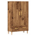 vidaXL Highboard old wood 70 x 31 x 115 cm kompozitní dřevo