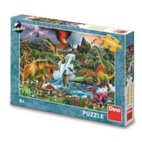 Dino Boj dinosaurů 100 XL puzzle