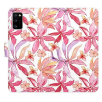 iSaprio flip pouzdro Flower Pattern 10 pro Samsung Galaxy A41