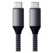 Satechi USB-C to USB-C 100W Braided Charging 2m Cable - Grey