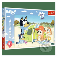 Trefl Puzzle 24 Maxi - Blueyho úžasný deň / BBC Bluey - puzzle z kategorie Maxi dílky