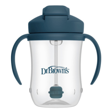 Dr. Brown´s Hrníček první slámka 270 ml Granatowy Dr Brown's