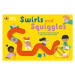 Swirls and Squiggles (A moving-counter play book with early letter shapes) - kniha z kategorie B