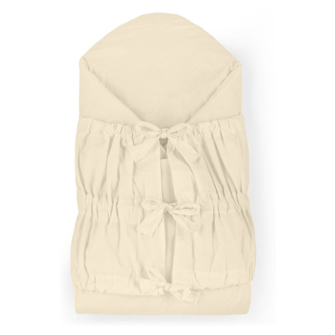 Petite&Mars Zavinovačka šněrovací Nurse s pevnou kokosovou vložkou - Light Beige