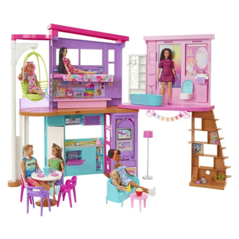 Mattel barbie® párty dům v malibu, hcd50