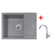 Sinks AMANDA 650 Nanogrey+MIX 35 AMANDA 650 Nanogrey+MIX 35