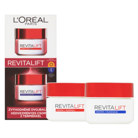 L'Oréal Paris Revitalift denní a noční krém duopack, 100ml