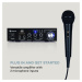 Auna Karaoke Star 2, karaoke sada, 2 x 50 W max., BT, USB/SD, Line-In, 2 x mikrofon