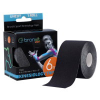 BronVit Sport Kinesio Tape classic 5 cm x 6 m tejpovací páska černá