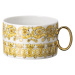 Dárková sada porcelánových šálků na čaj s podšálky Rosenthal Versace Medusa Rhapsody