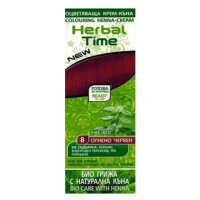HERBAL TIME Henna přírodní barva na vlasy 8 Ohnivě červena 75 ml