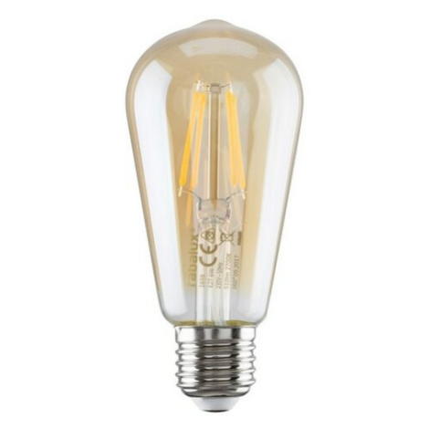 Rabalux Dekorativní LED filament žárovka, jantarová, E27, ST58, 5,4W, 600lm, 3000K, 20000h.