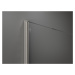 MEXEN/S Kioto Sprchová zástěna WALK-IN 105 x 40 cm, transparent, nikl kartáčovaná 800-105-212-97