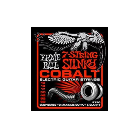 Ernie Ball P02730 Cobalt 7-string Slinky - .010 - .062