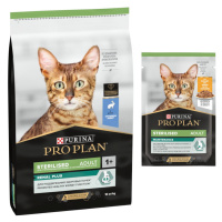 PURINA PRO PLAN, 12 kg + kapsičky zdarma - Sterilised Adult Renal Plus Rabbit 10 kg + Sterilised