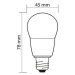 LED žárovka E27 McLED G45 4,8W (40W) neutrální bílá (4000K) ML-324.034.87.0