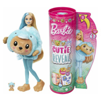 Barbie Cutie reveal v kostýmu - medvídek v modrém kostýmu delfína