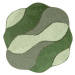GRUND CARMEN - Koupelnová předložka zelená Rozměr: 70x120 cm