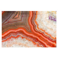 Fotografie Red Agate mineral, Violetastock, 40 × 26.7 cm