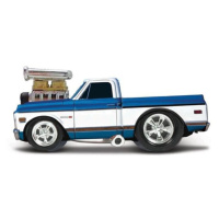 Maisto - Muscle Machines - 1972 Chevrolet C10 Pickup, modro-bílý, 1:64