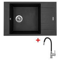 Sinks VARIO 780 Metalblack + Flexia VARIO 780 Metalblack + Flexia