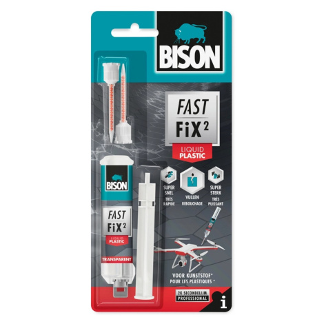 BISON Lepidlo FAST FIX PLASTIC, 10 g