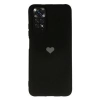 Vennus Valentýnské pouzdro Heart pro Xiaomi Redmi Note 11 Pro/ Redmi Note 11 Pro 5G - černé