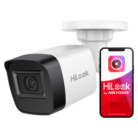 4MPx venkovní PoE kamera IPCAM-B4-P PoE HiLook by Hikvision 2.8mm IR20