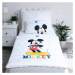 Jerry Fabrics Povlečení do postýlky 100x135 + 40x60 cm - Mickey Mouse "Colors"