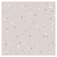 Dekornik Tapeta mini hvězdy pudrově růžová 280x50cm
