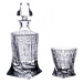 Onte Crystal Bohemia Crystal ručně broušený křišťálový whisky set Quadro 500pk 1+2