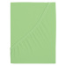 B.E.S. - Petrovice, s.r.o. Prostěradlo Jersey česaná bavlna MAKO - Světlá zelená Rozměr: 200 x 2
