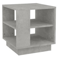 SHUMEE Konferenční stolek betonově šedý 40 × 40 × 43 cm kompozitní dřevo, 810302