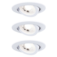 Paulmann Paulmann LED spot 93388, sada 3 x 4,8 W, bílá