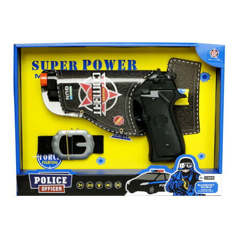 Policejní pistole s opaskem MAC TOYS