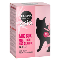 Cosma kapsičky, 6 x 100 g - 20 % sleva - míchané balení Thai/Asia