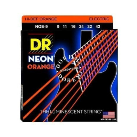 DR Strings NOE-9 Neon Struny pro elektrickou kytaru