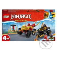 LEGO® NINJAGO® 71789 Kai a Ras v súboji auta s motorkou - hra z kategorie Ninjago