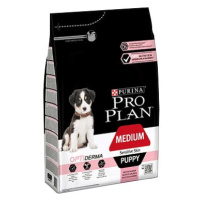 Pro Plan Medium Puppy Sensitive skin pro štěňata středních plemen s lososem 3 kg