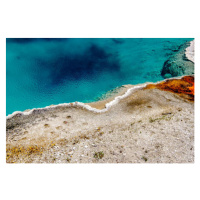 Fotografie Hot thermal spring in Yellowstone, haveseen, (40 x 26.7 cm)