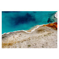 Fotografie Hot thermal spring in Yellowstone, haveseen, 40 × 26.7 cm